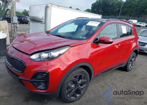 2022 Kia Sportage Nightfall Edition z USA, uszkodzony, nr VIN KNDP6CAC9N7012413